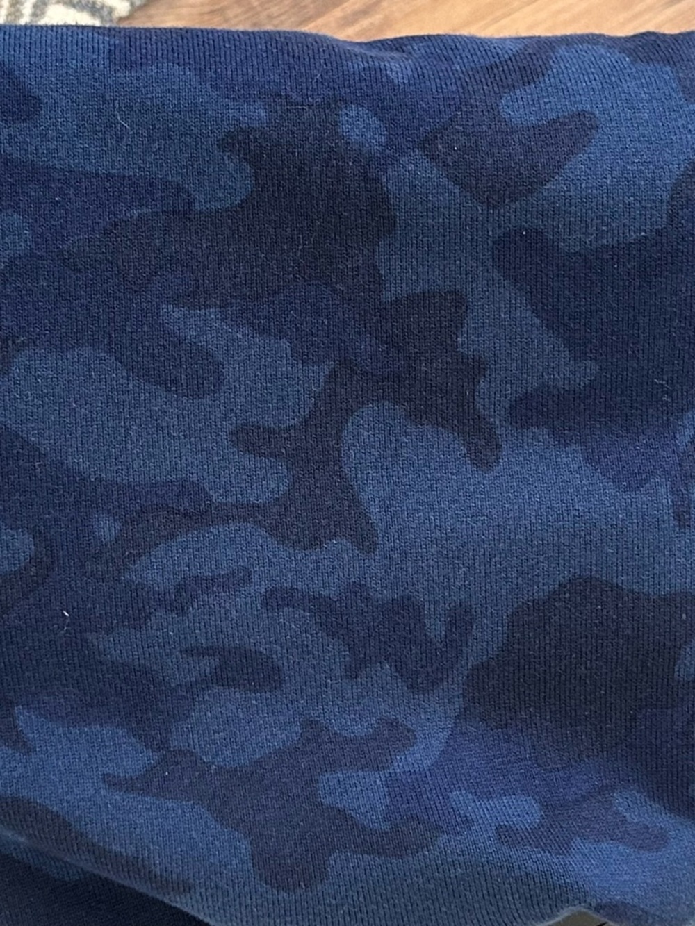 johnnie-O Blue Camo Men's Hooded Sweater